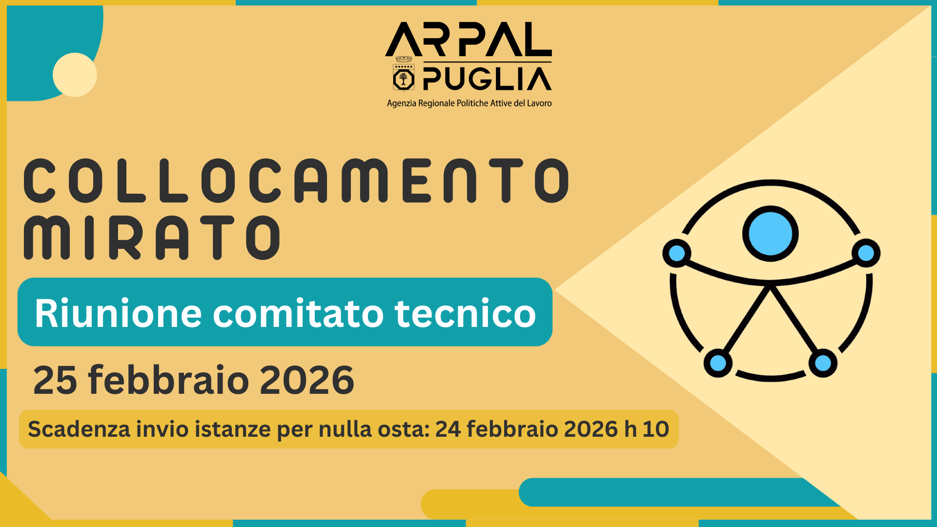 Collocamento mirato: il 25 febbraio la prossima riunione del Comitato Tecnico